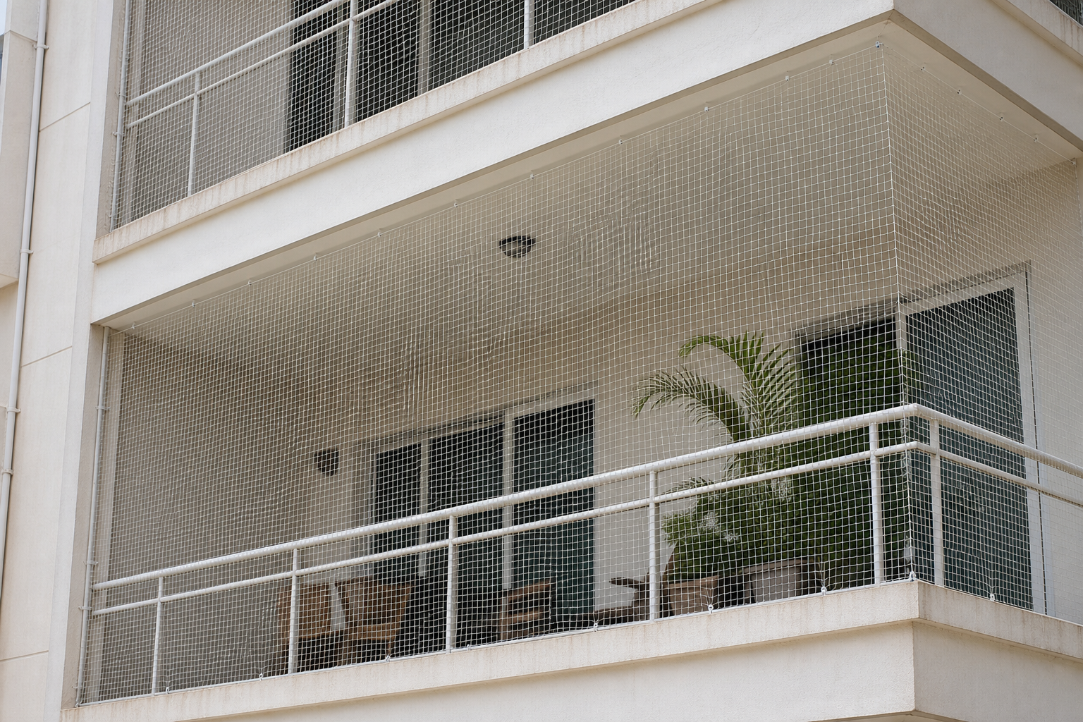 Bird netting across Bangalore neighbourhoods